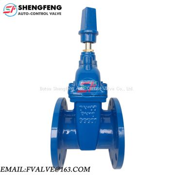 DIN3352 F4 DN100 gate valve