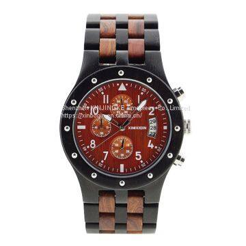 XINBOQIN Manufacturer New Times Original Brand Fashion Tide Quartz Women Wood Watch