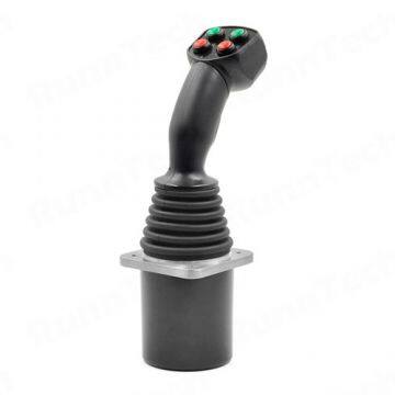 RunnTech 2-axes 4 Momentary Buttons and 1 Trigger Hall Effect Joystick with 5VDC Input