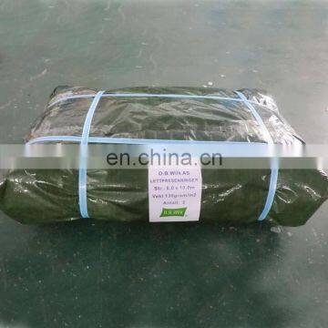 HEAVY DUTY TARPAULIN GROUND SHEET 100g/m2 groundsheet waterproof