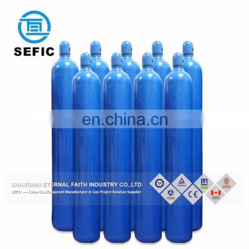 Water Capacity 50L Working Pressure 150Bar Oxygen Gas Cylinder Sale