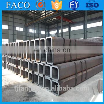 Tianjin square rectangular pipe ! window grill design low price hot rolled square hollow section