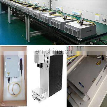 Best Price Hot Sale High Accurate 20W Button Portable Fiber Laser Marking Machine for Sale photo-6