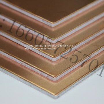 ALUCOONE copper rust composite panel natrual copper bronze patina patterns copper oxidation composite panel