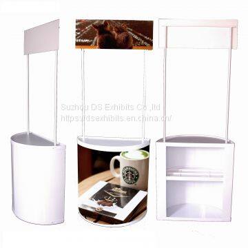 Plastic Promotor Counter,custom Promotor Desk, Portable Folding Promotion Counter,Promotion Counter photo-4