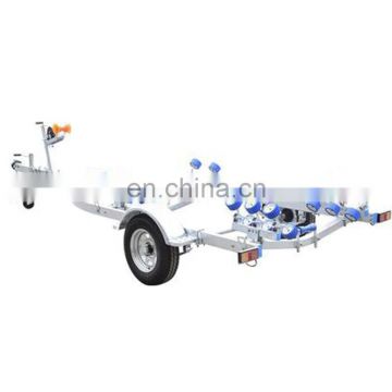 6 Meter Single Axle Galvanized Fiberglass Boat Trailer