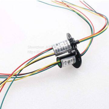 Mini capsule slip ring