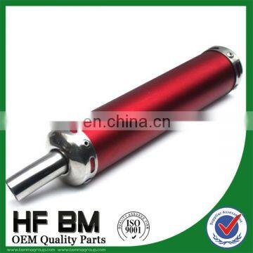 wholesale muffler exhaust for 100cc,50cc,150cc, stainless steel racing motorcycle exhaust muffler