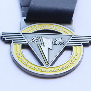 Manufacture metal paint competition medal Zinc alloy marathon medal Games medal customization