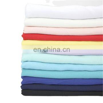 Factory Direct 100D polyester plain chiffon fabric plain dyed chiffon fabric for dress