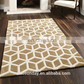 Chinese Polyester Hand Tufted Carpet Rugs Handmade Polyester Carpet