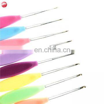 New Designed High Quality TPR Grip Knitting Needle Iron Crochet Hook photo-5