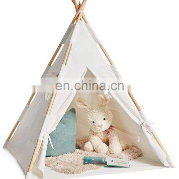 Kids Teepee Tent 100% Cotton Indoor & Outdoor Toddler Play House Eco-friendly Kids Toy Tent photo-2