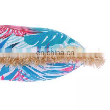 Hot Sell Tropical Outdoor Leaf Pillows Green Leaves Printing Outdoor Furniture Sofa Pillow Case photo-6