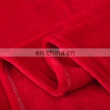 2020 Factory Direct Supply Wholesale Price Solid Colour Multi Szie Accept Customized Flannel Blanket for Traveling and Picnic photo-5