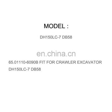 DIESEL ENGINE PARTS METAL CRANK STD 65.01110-6090B FIT FOR CRAWLER EXCAVATOR DH150LC-7 DB58