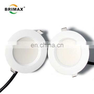 nouveau modele super mince en aluminium  12 w haute luminosite 1080lm rond led downlight leger