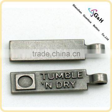 embossed logo zipper pullers