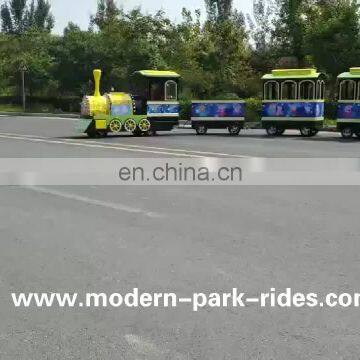 cheap amusement rides Children theme parks trackless train indoor train for sale