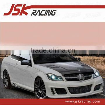 2011-2013 M STYLE CARBON FIBER HOOD BOONET FOR MERCEDS BENZ C-CLASS W204 AMG C63(JSK060154)