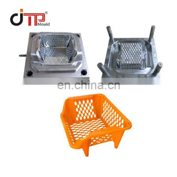 2020 China Single Cavity Yellow  Plastic Rack Dish Cover Mould