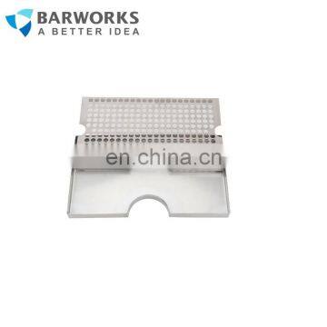 3" Countertop Drip Tray W/cut Out for Bar Accessories photo-6