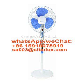 sibolux 16 inch plastic stand fan with timer setting/electric standing fan