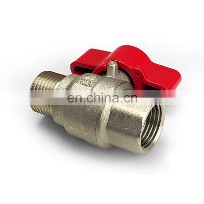 Full Size Brass hot water cw617n ball valve dwg