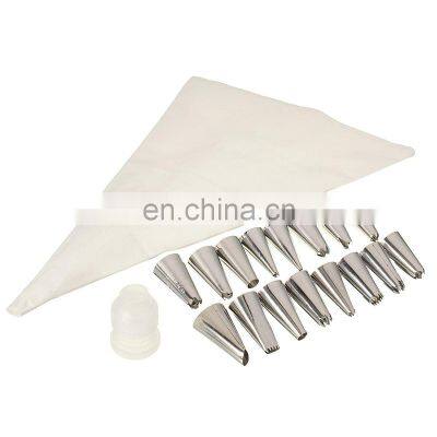 18Pcs Icing Piping Nozzles Pastry Bag Tips With Transvestite Household Kitchen Bakery Cake Baking Decorating Tools Bake ware