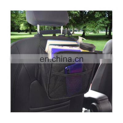 Hanging Bag Car Seat Trash Plastic Bag Car Seat Foldable Hook Back Organizer Storage Box Organizer Interior photo-5