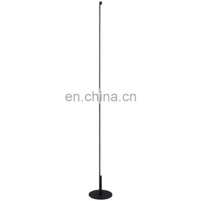 Minimalist Elegant Luxury Modern Design Living Room Black LED Floor Lamp