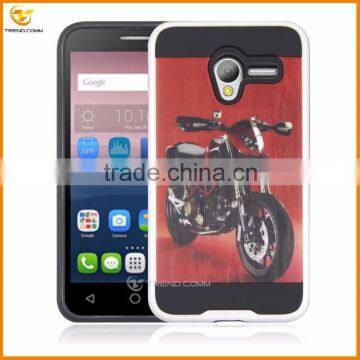 new fashion color printing hard back cover case for alcatel POP3 5.5