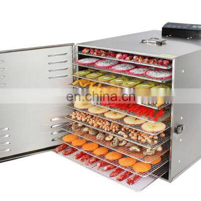 10 Trays Mini Household Stainless Steel Carrot Strawberry Beef Jerky Food Dehydrator for Home