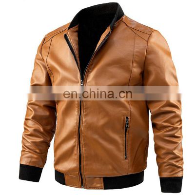 New year sale boxing day sale good quality jacket winter slim coat for men fashion clothes for male plus size PU leather