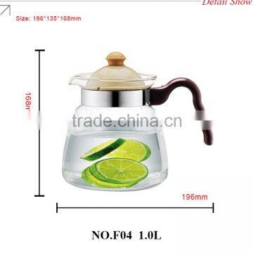 Best Drinkware for Home Restaurant OEM Factory Pyrex Glass Clear Glass Water Pot photo-2