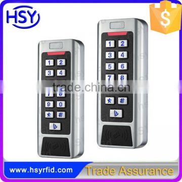 Waterproof keypad standalone Access Control