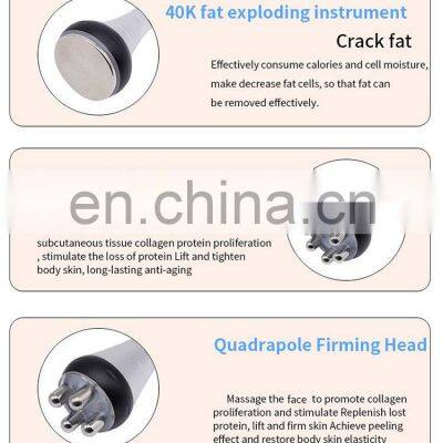 Vacuum Cavitation System Except Cryolipolysis Slimming Machine CAVITATION VACUUM LASTER MULTIPOLE RF Ems photo-4