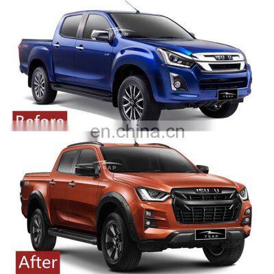 High Quality Upgrade Body Kit for 12-19 D-MAX Facelift to 2020 Kit