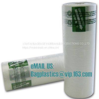 Perforated Clear Plastic Garment Cover on Roll,disposable Plastic Garment Bags in Dry Cleaner,Suit Dress Garment Bag for photo-4