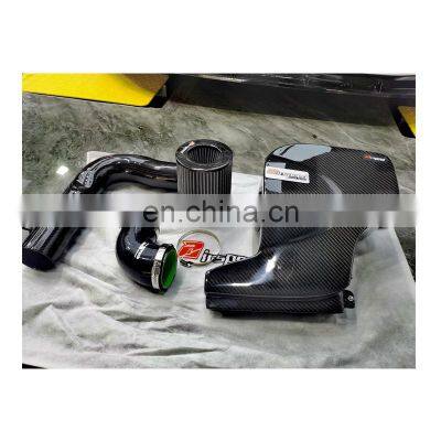 China Market Best Quality Dry Carbon Fiber Cold Air Filter Intake System Kit For AUDI A3 1.4T