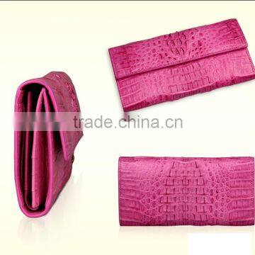 High Quality Ladies Evening Clutch Bag Crocodile Pattern Leather Wallet Massager Bags for Women photo-2
