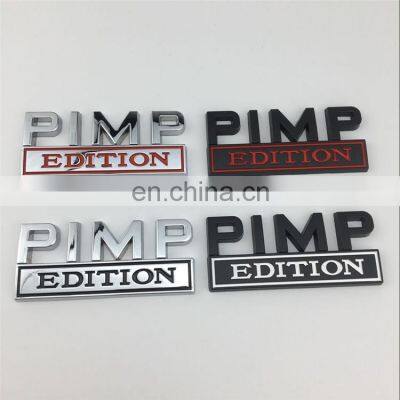 High Quality Custom Zinc Alloy Car Sticker Gelatin Sponge Car Emblem Badge photo-2