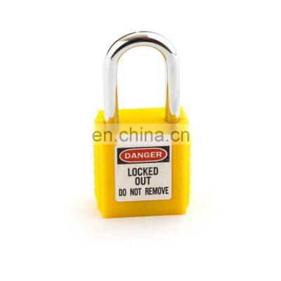 Master Lock Keyed-Alike Yellow Safety Lockout Padlock