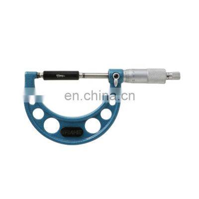 50-75 mm 0.01 mm high quality analog Outside micrometer Mechanical micrometer