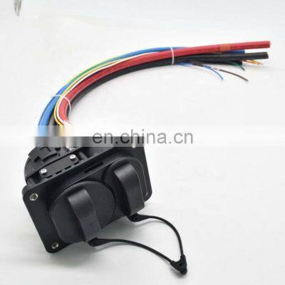 150A/200A Combo 2 CCS2 Inlet Socket Fast Charger Inlet DC Sockets With 0.5m Cable photo-5