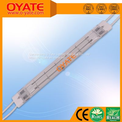 Twin Tube Heat Lamp Infrared Quartz Heating Element Short Wave IR Heaters for Printing