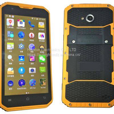 HiDON Factory Price 5 Inch IP68 Quad-Core Android5.1 IPS HD GMS 3G WCDMA 4G FDD LTE Built-In GPS Chip Wifi Rugged Phones photo-5