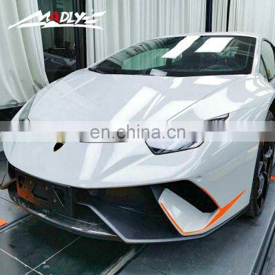 Madly LP580 body kits for Lamborghini Huracan LP610 P Style Body kits- Front Bumper+Rear Bumper+Spoiler+Trunk Manufacturer