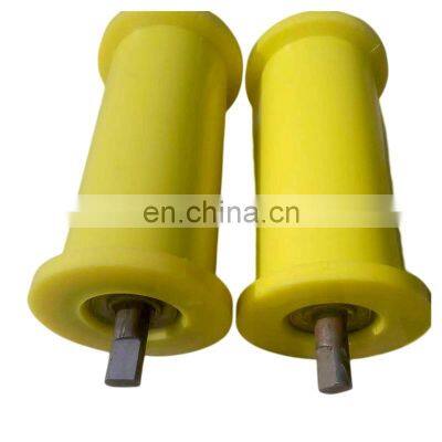 Processing customized polyamide wear-resistant and aging resistant nylon roller for mines