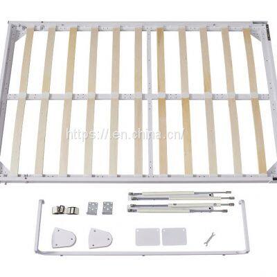 Manual Folding Bed Horizantal Wall Mounted Bed Single Hidden Wall Beds for Sale With Bent Leg photo-4